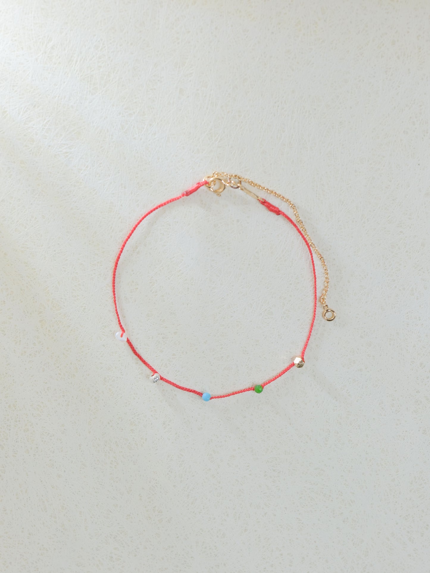 Five Elements Braided Red Rope Bracelet