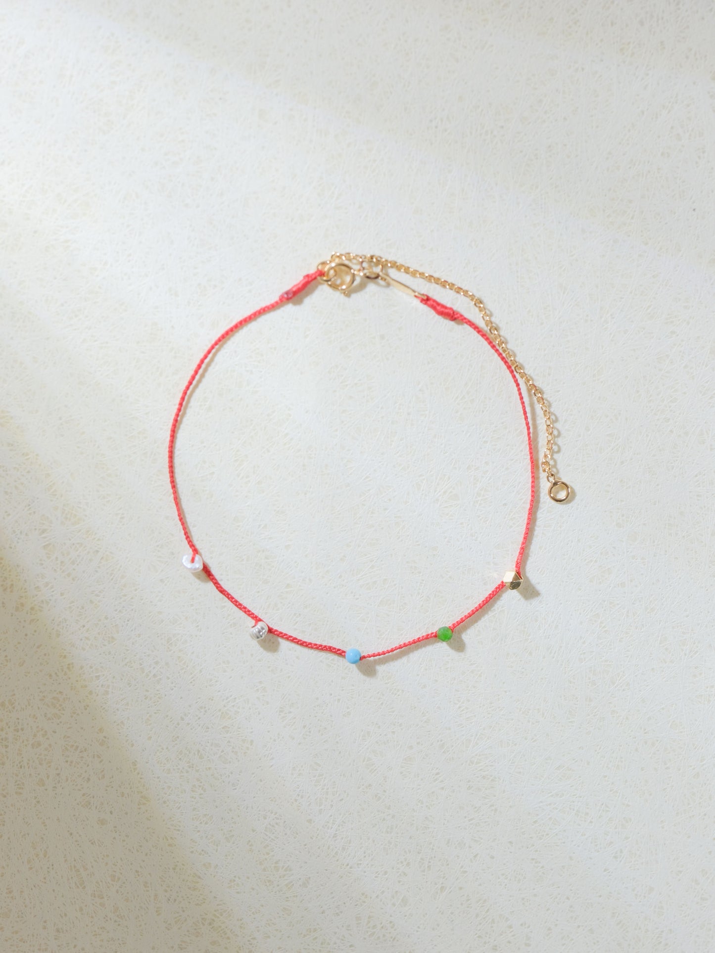 Five Elements Braided Red Rope Bracelet