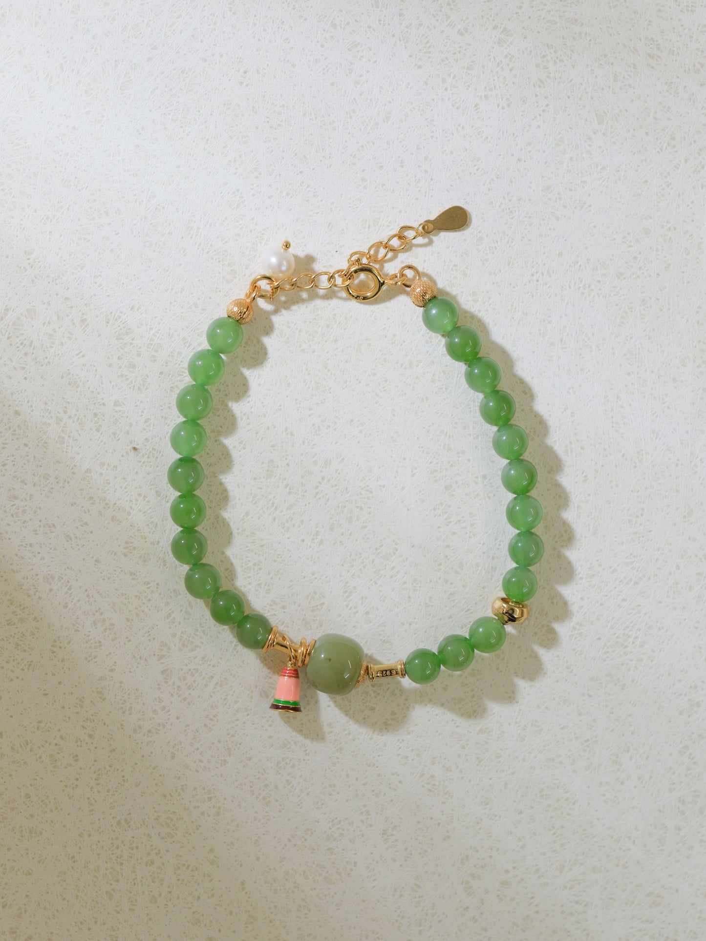 Green Jade Adjustable Bracelet